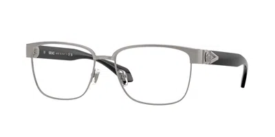 Versace Ve1306 1262 Men's Glasses Gunmetal Size 57 - Free Lenses - Blue Light Block Available