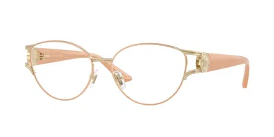 Versace Ve1309 1519 Women's Glasses Gold Size 52 - Free Lenses - Blue Light Block Available In Pattern