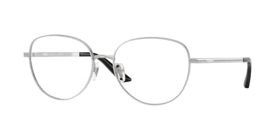 Versace Ve1312 1001 Occhiali Da Vista Argentati Per Donna (solo Montatura) In Gray
