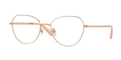 Versace Ve1313d Vestibilità Orientale 1412 Occhiali Da Vista Oro Per Donna (solo Montatura) In Gold