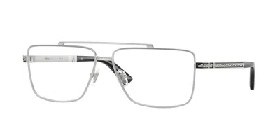Versace Ve1315 1000 Occhiali Da Vista Per Uomo (solo Montatura) In Silver