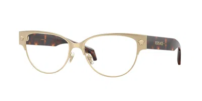 Versace Ve1318 1252 Women's Glasses  Size 53 - Free Lenses - Blue Light Block Available In Gold