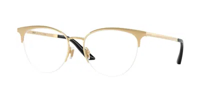Versace Ve1321 1523 Women's Glasses Gold Size 54 - Free Lenses - Blue Light Block Available In  Gold
