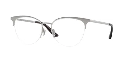 Versace Ve1321 1526 Women's Glasses Silver Size 54 - Free Lenses - Blue Light Block Available In  Silver