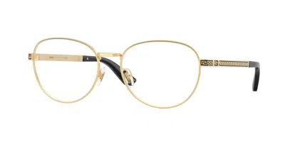 Versace Ve1323 1002 Women's Glasses Gold Size 53 - Free Lenses - Blue Light Block Available In  Gold