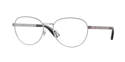 Versace Ve1323 1526 Women's Glasses Silver Size 53 - Free Lenses - Blue Light Block Available In  Silver