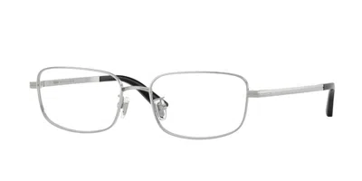 Versace Ve1324d Asian Fit 1526 Women's Glasses Silver Size 54 - Free Lenses - Blue Light Block Available In  Silver
