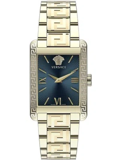 Pre-owned Versace Ve1c01022 Tonneau Ladies Watch 24mm 3atm
