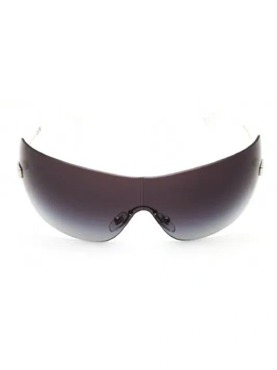 Versace Ve2054 Sunglasses In White / Gray Gradient