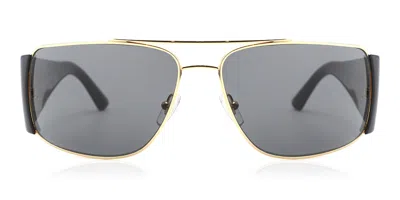 Versace Ve2163 100287 Men's Sunglasses Gold Size 63