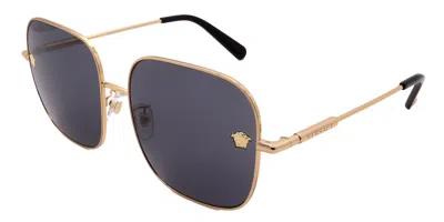 Versace Ve2246d-100287-59-17-145 In Gold