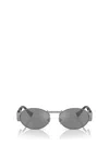 Versace Unisex Sunglass Ve2264 In Matte Gunmetal