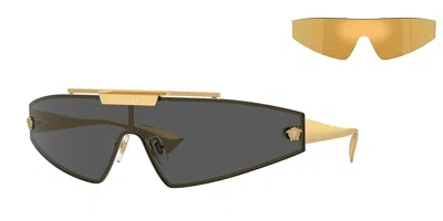 Versace Ve2265 100287 Women's Sunglasses Gold Size 144