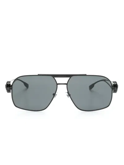 Versace Ve2269 Pilot-frame Sunglasses In Black