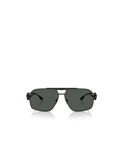 Versace Ve2269 Pilot-frame Sunglasses In Black