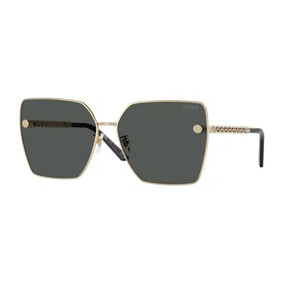 Versace Ve2270d 125287 Pale Gold/dark Grey