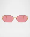 Versace Ve2274 Sunglasses In Gold