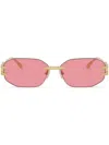 Versace Ve2274 Sunglasses In Gold