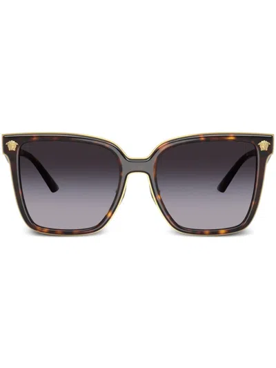 VERSACE MEDUSA PLAQUE DETAILING SUNGLASSES