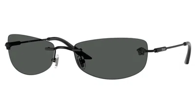 VERSACE VE2279 143687 OCCHIALI DA SOLE NERI PER UOMO