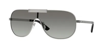 Versace Ve2293 100011 Men's Sunglasses  Size 140 In Gray