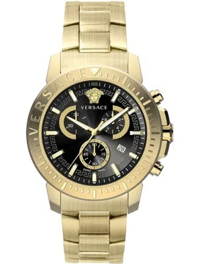 Pre-owned Versace Ve2e00921 Chrono Mens Watch Chronograph