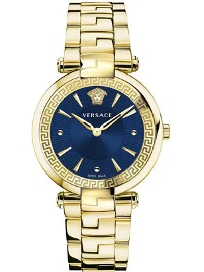Pre-owned Versace Ve2l00621 Revive Ladies Watch 35mm 5atm