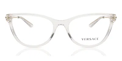 Versace Ve3309 148 Occhiali Da Vista Chiari Per Donna (solo Montatura) In Red