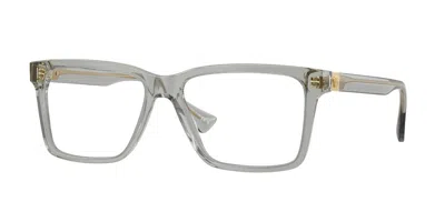 Versace Ve3328 5496 Occhiali Da Vista Chiari Per Uomo (solo Montatura) In Gray