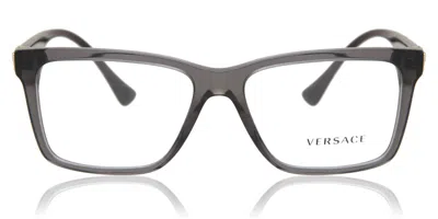 Versace Ve3328 Men's Glasses, Clear, Size 56 In Gray