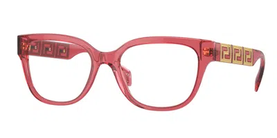 Versace Ve3338 Women's Glasses, Red, Size 54