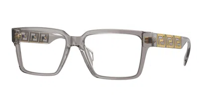 Versace Ve3339u 5406 Men's Glasses Clear Size 55 - Free Lenses - Blue Light Block Available In Pattern
