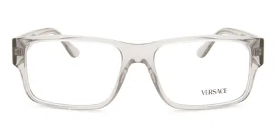 Versace Ve3342 Men's Glasses, Clear, Size 55 In Transparent