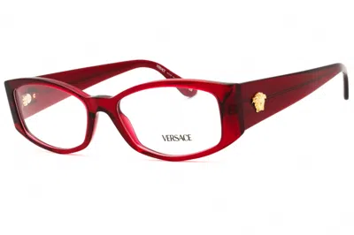 Versace Ve3343 5430 Bordeaux 54mm In Burgundy