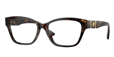 Versace Ve3344 Women's Glasses, Tortoiseshell, Size 54 In Multi