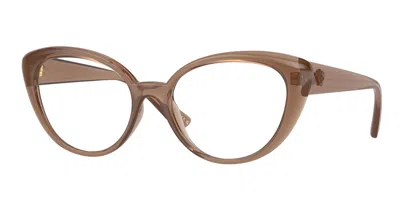 Versace Ve3349u Women's Glasses, Brown, Size 53