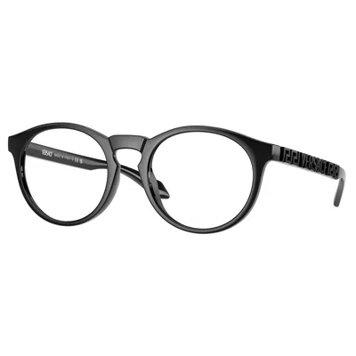 Versace Ve3355u 5453 Grey Transparent 51mm In Black