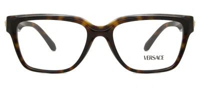 Versace Ve3357 Women's Glasses, Tortoiseshell, Size 55 In Black