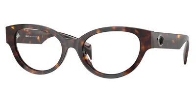 Versace Ve3361u Women's Glasses, Tortoiseshell, Size 53 In Brown