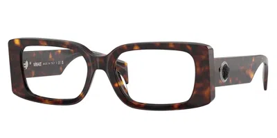 Versace Ve3362u Women's Glasses, Tortoiseshell, Size 51 In Brown