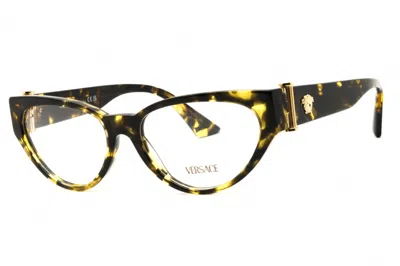 Versace Ve3366 5428 Havana 55mm In Gold