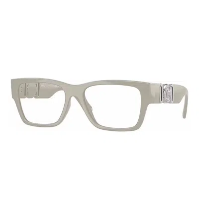 Versace Ve3368u5501 Square Full Rim Eyeglasses In White