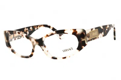 Versace Ve3369 5498 Havana Grey 51mm In Brown