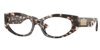 Versace Ve3369 5498 Women's Glasses Tortoiseshell Size 53 - Free Lenses - Blue Light Block Available In Brown