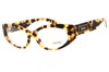 Versace Unisex 53mm Optical Frames In Yellow