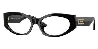 Versace Ve3369 Gb1 Women's Glasses Black Size 53 - Free Lenses - Blue Light Block Available