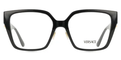 Versace Ve3371d Asian Fit Gb1 Women's Glasses Black Size 54 - Free Lenses - Blue Light Block Available