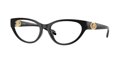 Versace Ve3372u Gb1 Occhiali Da Vista Neri Per Donna (solo Montatura) In Black