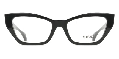Versace Ve3373u Women's Glasses, Black, Size 54