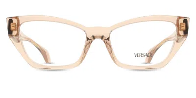 Versace Ve3373u Women's Glasses, Brown, Size 54